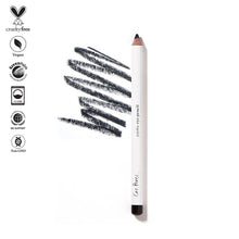 Cargar imagen en el visor de la galería, Ere Perez Lapiz de ojos negro con jojoba 1.1g Tono Negro